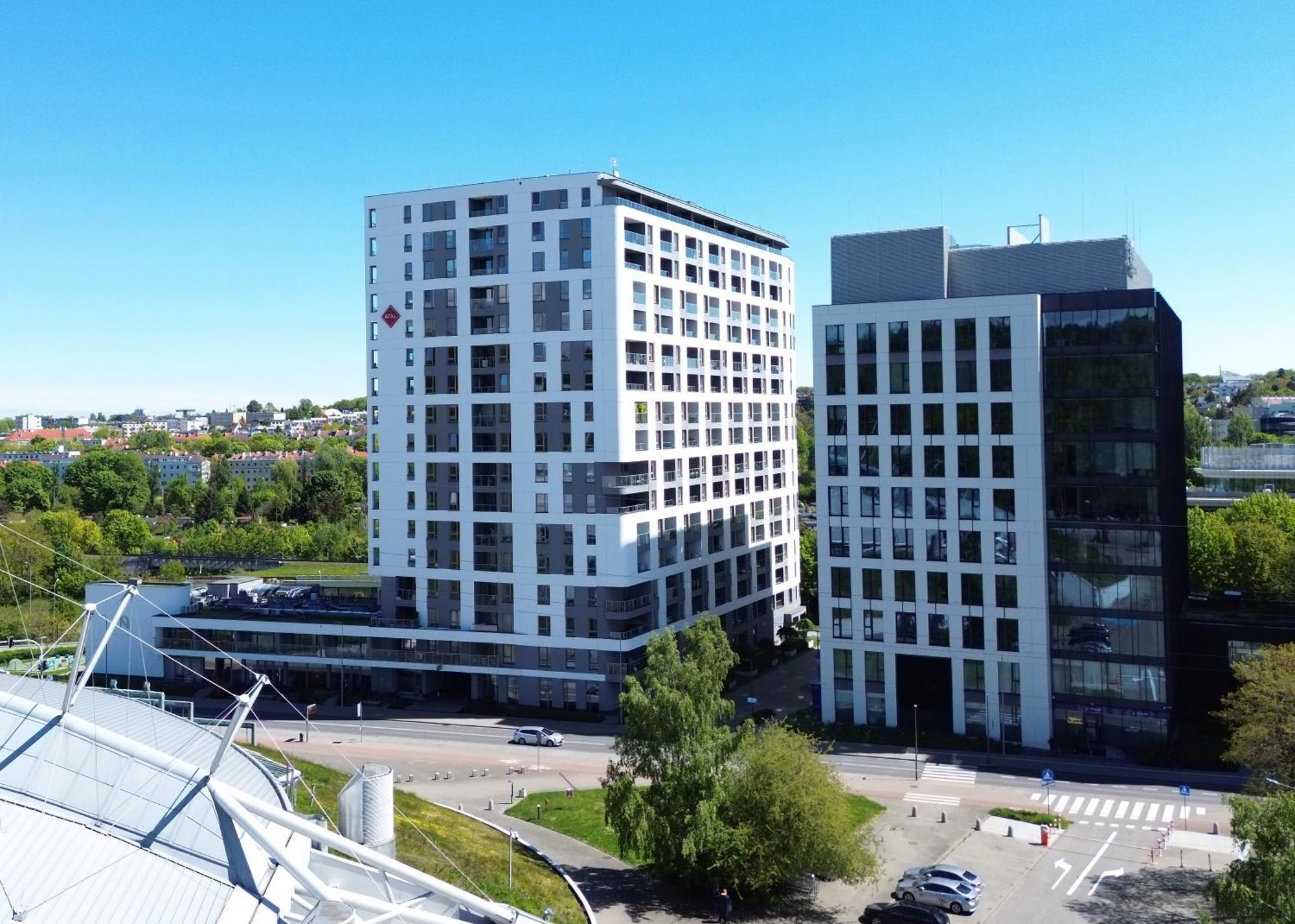 Apartment Efaga Modern Tower Gdynia With Private Parking Space Εξωτερικό φωτογραφία