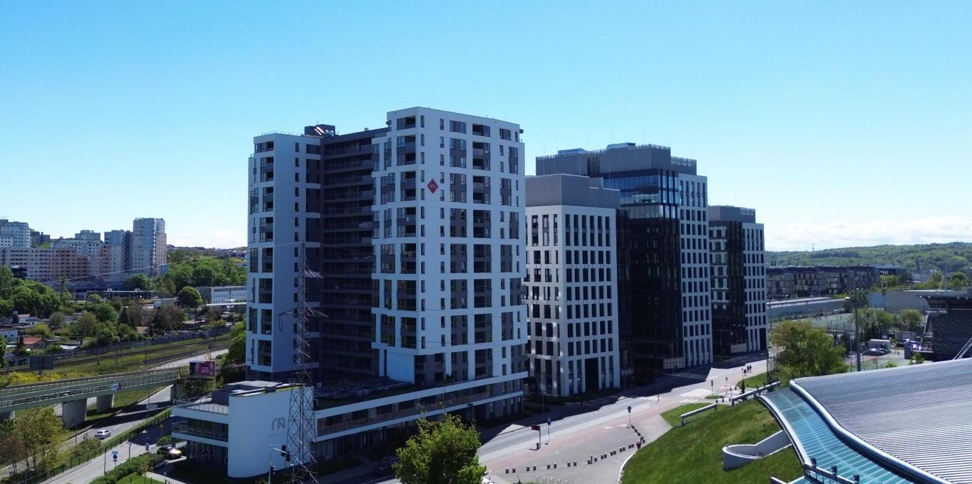 Apartment Efaga Modern Tower Gdynia With Private Parking Space Εξωτερικό φωτογραφία